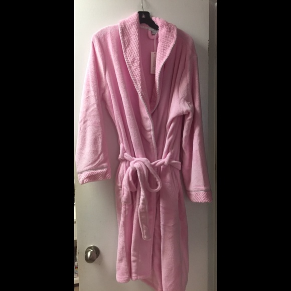 🎄 Shawl Collar Fleece Robe - Picture 2 of 3